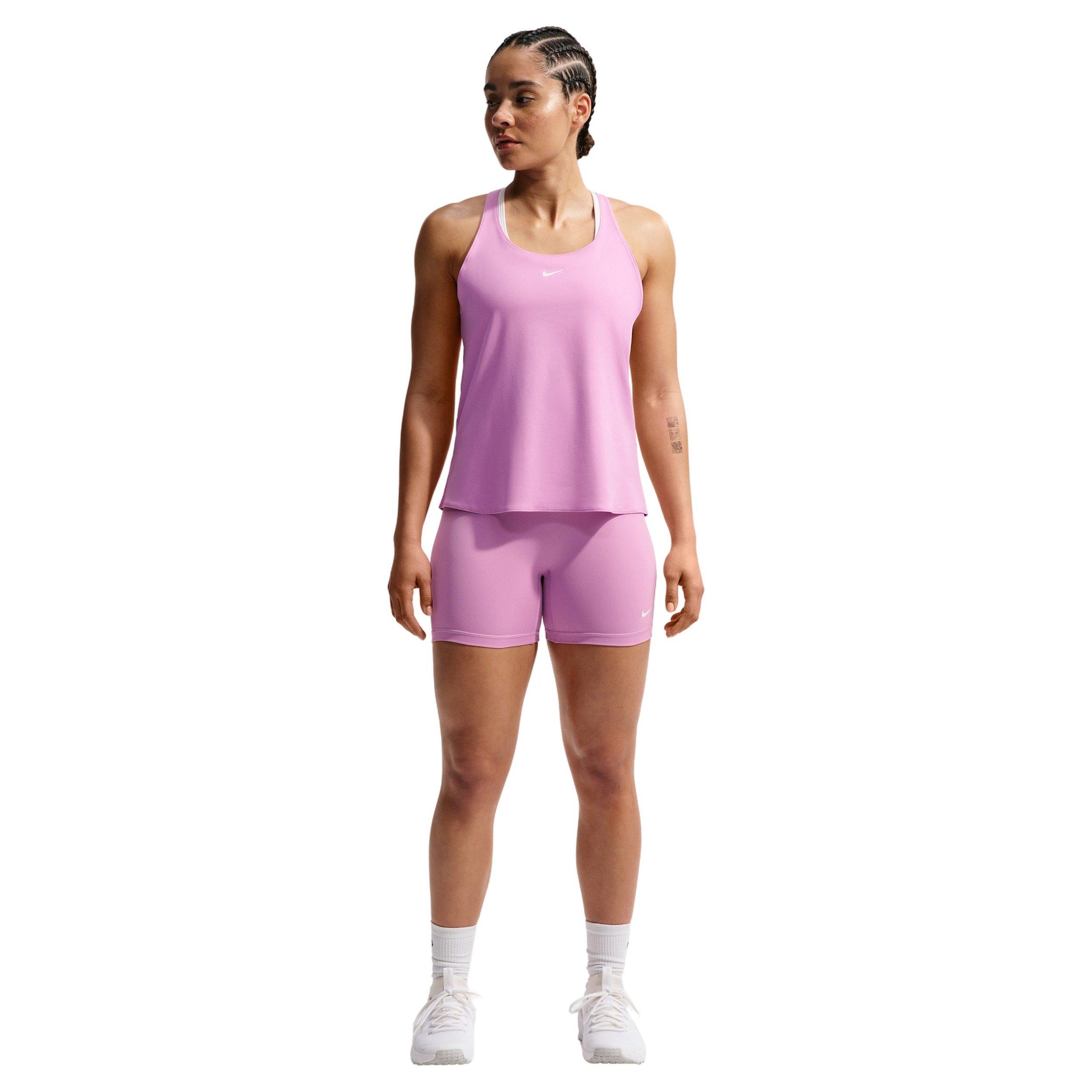 Nike Women's Pro Dri-FIT Tank Top - Lt Magenta - LT MAGENTA